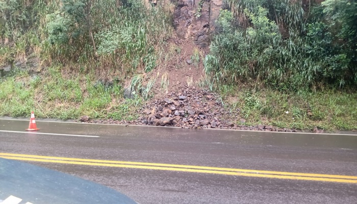 Candói – Km 406 da BR 277 está com interdição parcial